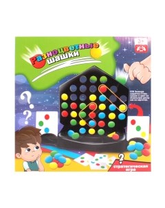 Настольная игра Darvish Разноцветные шашки / SR-T-4169