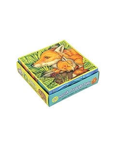 Развивающая игра Айрис-пресс Умные кубики в поддончике. Мой пушистик / 9785811280094