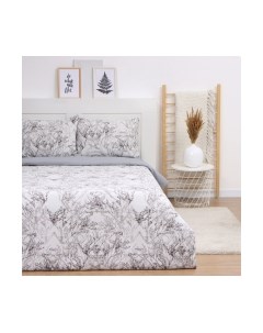 Комплект постельного белья Love Life Plant Евро / 10322858 Love life