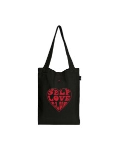 Сумка-шоппер Lorex Cotton Love Yourself / LXSPCT-LY