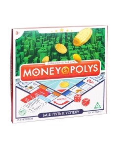 Настольная игра Лас Играс Money Polys. Ваш путь к успеху / 1316600 Лас играс