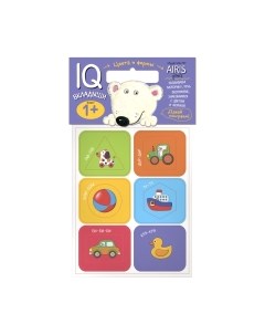 Развивающая игра Айрис-пресс Мягкие игры. Вкладыши. Цвета и формы