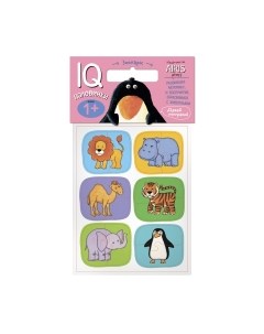 Развивающая игра Айрис-пресс Мягкие игры. Половинки. Зоопарк