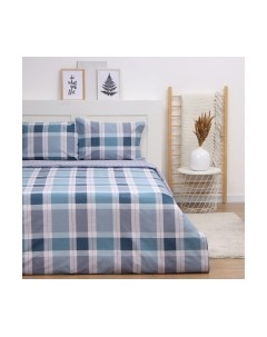 Комплект постельного белья Love Life Square Евро / 10277906 Love life