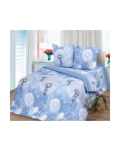 Комплект постельного белья Milanika Одуванчики Евро Миланика