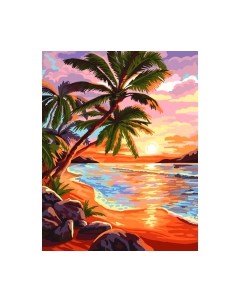 Картина по номерам Школа талантов Закат на море / 7153388