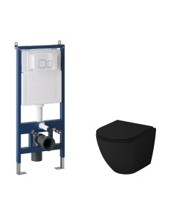 Унитаз подвесной с инсталляцией Grossman GR-4455BMS+900.K31.01.000+700.K31.02.000.000