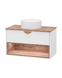 Тумба под умывальник Brevita Bergen 90 / BER-07090-19-01-1Я