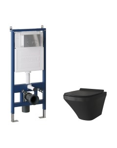 Унитаз подвесной с инсталляцией Grossman GR-4440BMS+900.K31.01.000+700.K31.01.100.100