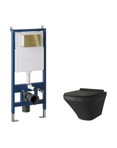Унитаз подвесной с инсталляцией Grossman GR-4440BMS+900.K31.01.000+700.K31.01.300.300