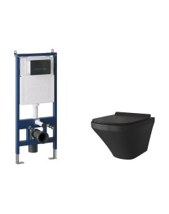 Унитаз подвесной с инсталляцией Grossman GR-4440BMS+900.K31.01.000+700.K31.03.210.210