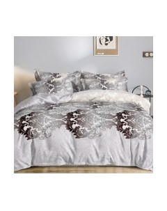 Комплект постельного белья Alleri Эко Сатин Евро / СС-477