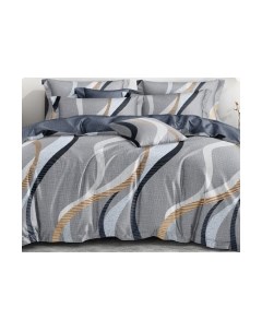 Комплект постельного белья Alleri Сатин Premium евро max / СП-277