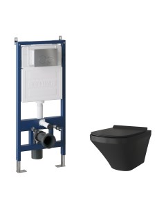 Унитаз подвесной с инсталляцией Grossman GR-4440BMS+900.K31.01.000+700.K31.01.110.110