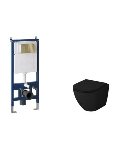 Унитаз подвесной с инсталляцией Grossman GR-4455BMS+900.K31.01.000+700.K31.04.32M.32M