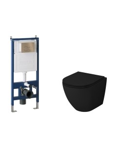 Унитаз подвесной с инсталляцией Grossman GR-4455BMS+900.K31.01.000+700.K31.01.310.310