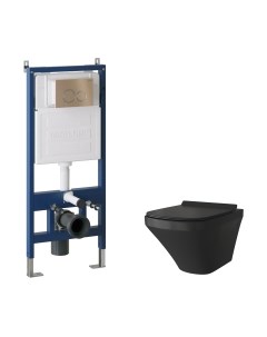 Унитаз подвесной с инсталляцией Grossman GR-4440BMS+900.K31.01.000+700.K31.01.310.310