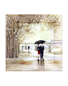 Картина Декарт Прогулка под дождем 8Л1748