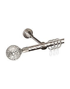 Карниз для штор АС ФОРОС Grace D16K + наконечники Метеор Ас форос