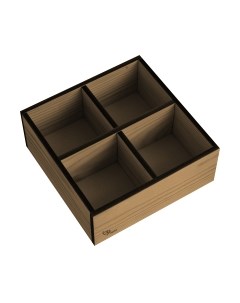 Органайзер для чайных пакетиков Yulisa Куб / AG-00072