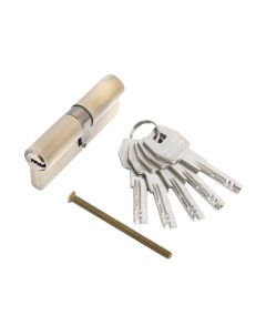 Цилиндровый механизм замка Стандарт Max 80 (40x40) AB перф. ключ/ключ