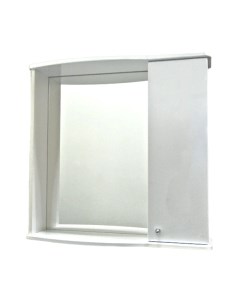 Шкаф с зеркалом для ванной Гамма 08м