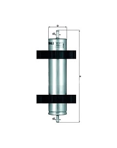 Топливный фильтр KL478 Knecht/mahle