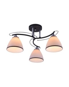 Потолочный светильник Mirastyle MH-1036B/3 BK+CR