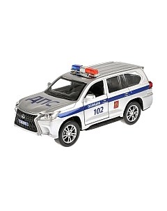 Автомобиль игрушечный Lexus LX-570 Полиция / LX570-P-SL Технопарк