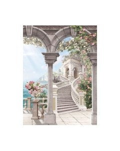 Фотообои листовые ФабрикаФресок Фреска с колоннами / 842270 Фабрикафресок