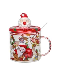 Кружка с ложкой Market Union DA0241 Market union