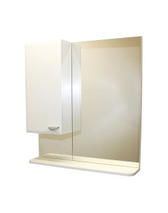 Шкаф с зеркалом для ванной СанитаМебель Лотос 101.700 Санитамебель