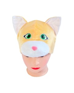 Маска карнавальная Пуговка Маска Кошка / 4022 к-18