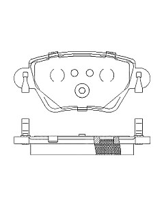 Тормозные колодки Patron PBP1416 Патрон