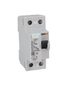 Устройство защитного отключения КЭАЗ ВД1-63-2216-АС-УХЛ4 / 318458 Кэаз