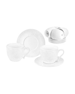 Набор для чая/кофе Elan Gallery Снежинки / 540584 Elan gallery