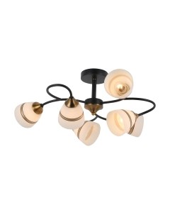 Потолочный светильник Mirastyle MD-8157/6 BK+GDBR