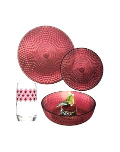 Набор столовой посуды Идиллия Лилак S1301 Luminarc