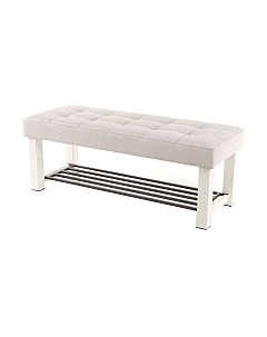 Банкетка AMC Lux 4 ткань с полкой / 4.2Б120332 Amc