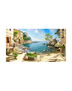 Фотообои листовые ФабрикаФресок Фреска Солнечная гавань / 681180 Фабрикафресок