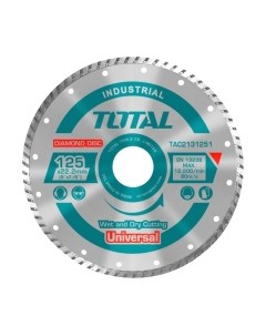 Отрезной диск алмазный TOTAL TAC2131251 Total