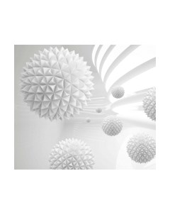 Фотообои листовые ФабрикаФресок 3D Шары светлые / 083265 Фабрикафресок