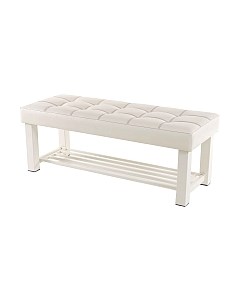 Банкетка AMC Lux 4 кожзам с полкой / 4.1Б120333 Amc