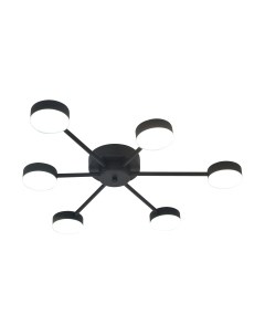 Потолочный светильник Mirastyle XL-20603/6 BK