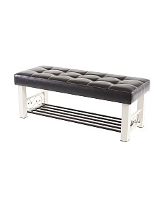 Банкетка AMC Lux 5 кожзам с полкой / 5.1Б120322 Amc