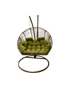 Кресло подвесное Craftmebelby Кокон Двойной Премиум Зигзаг