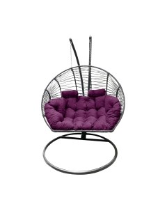 Кресло подвесное Craftmebelby Кокон Двойной Премиум Зигзаг