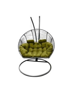 Кресло подвесное Craftmebelby Кокон Двойной Премиум Зигзаг