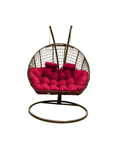 Кресло подвесное Craftmebelby Кокон Двойной Премиум Кольца