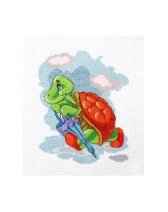 Набор для вышивания БЕЛОСНЕЖКА Черепаха с зонтиком / 123-14 Белоснежка